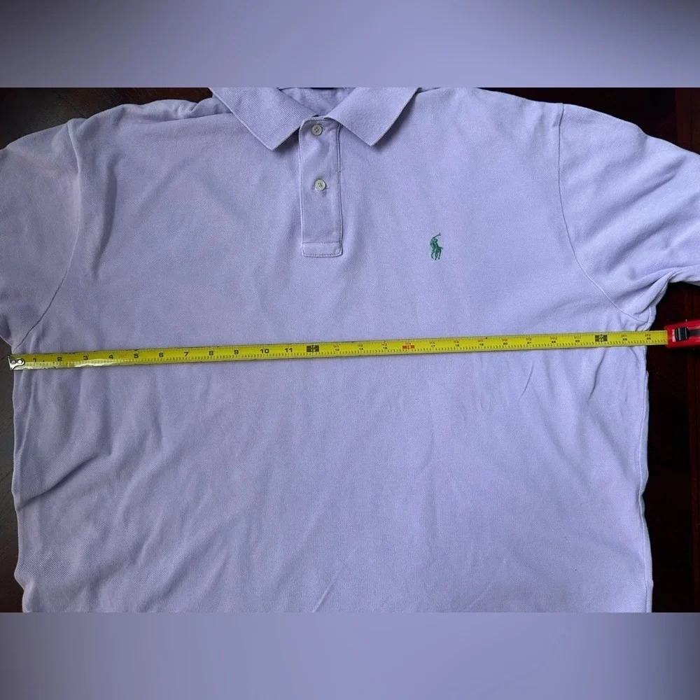 Ralph Lauren Men's Lavender Polo Shirt